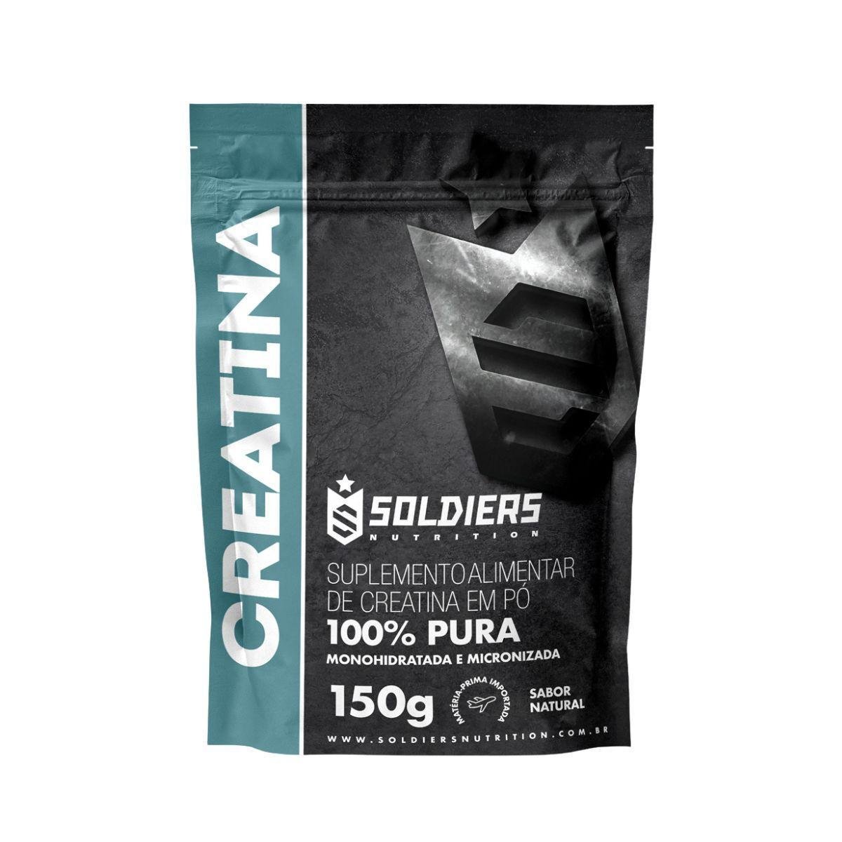 Creatina Monohidratada 150g - 100% Pura Importada - Soldiers Nutrition é ruim? Creatina Monohidratada 150g - 100% Pura Importada - Soldiers Nutrition é boa?
