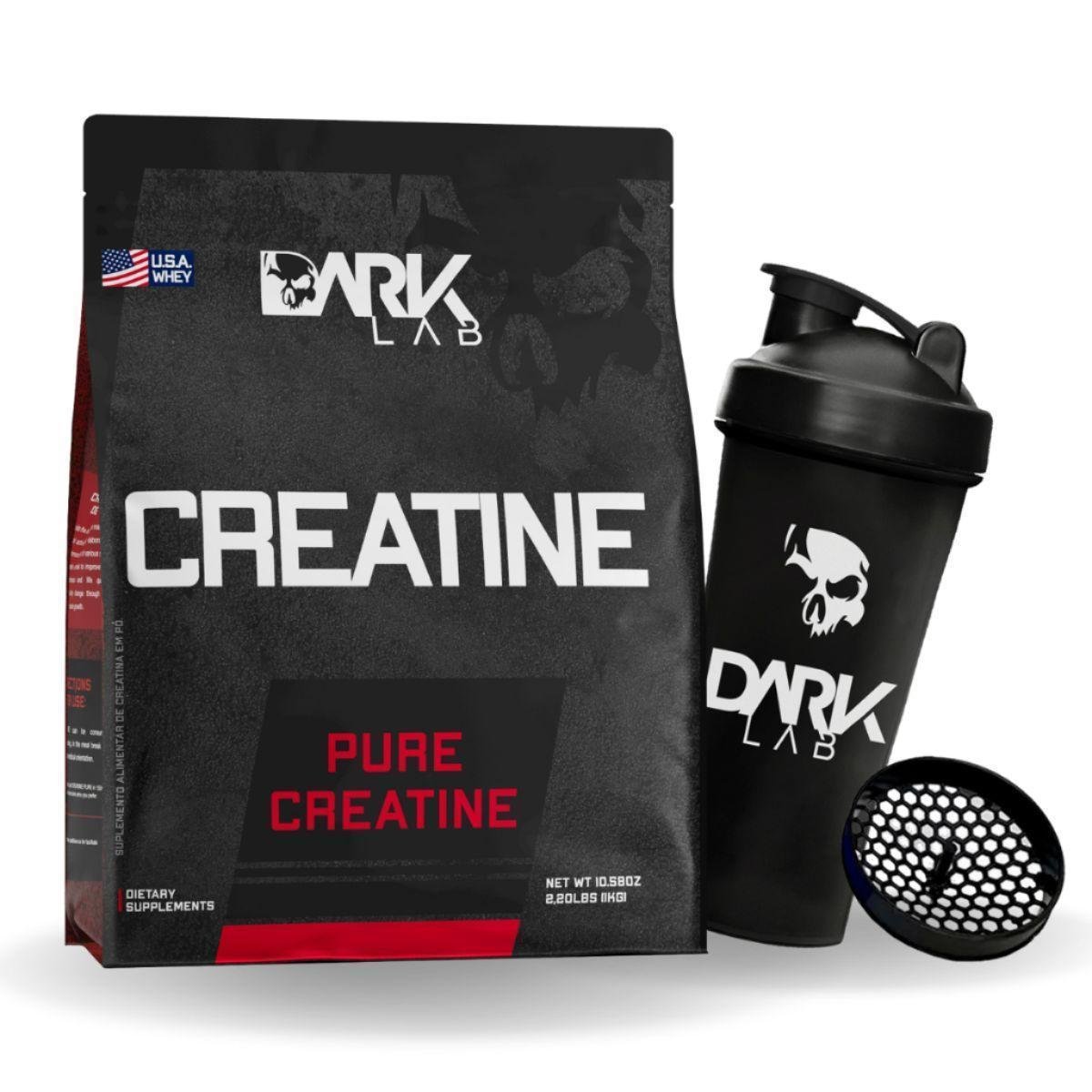 Creatina Monohidratada 1Kg - 100% Pura Importada + Coqueteleira 700ml Dark Lab é ruim? Creatina Monohidratada 1Kg - 100% Pura Importada + Coqueteleira 700ml Dark Lab é boa?