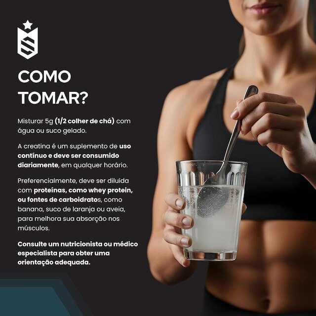 Creatina Monohidratada 1Kg - 100% Pura Importada - Soldiers Nutrition