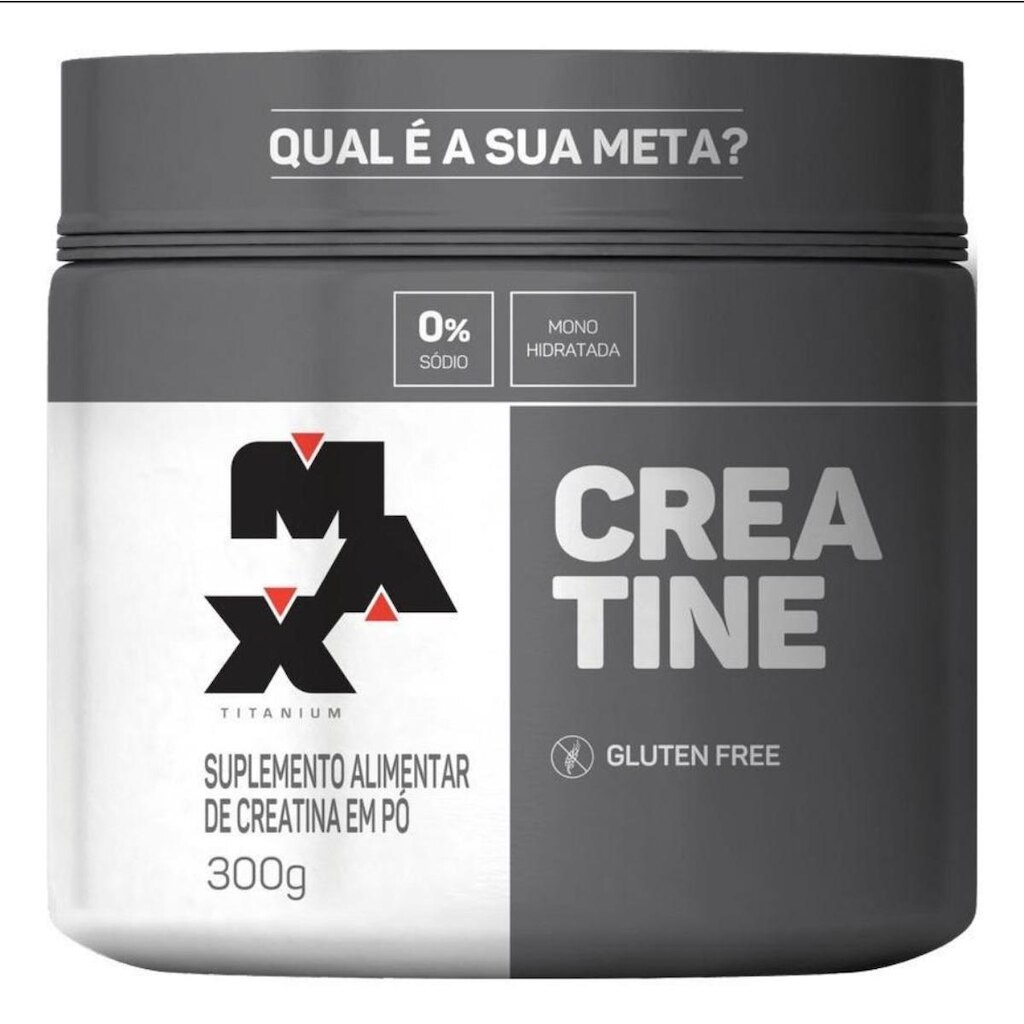 Creatina Monohidratada 300g Max Titanium