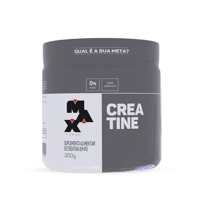 Creatina Monohidratada 300g Max Titanium