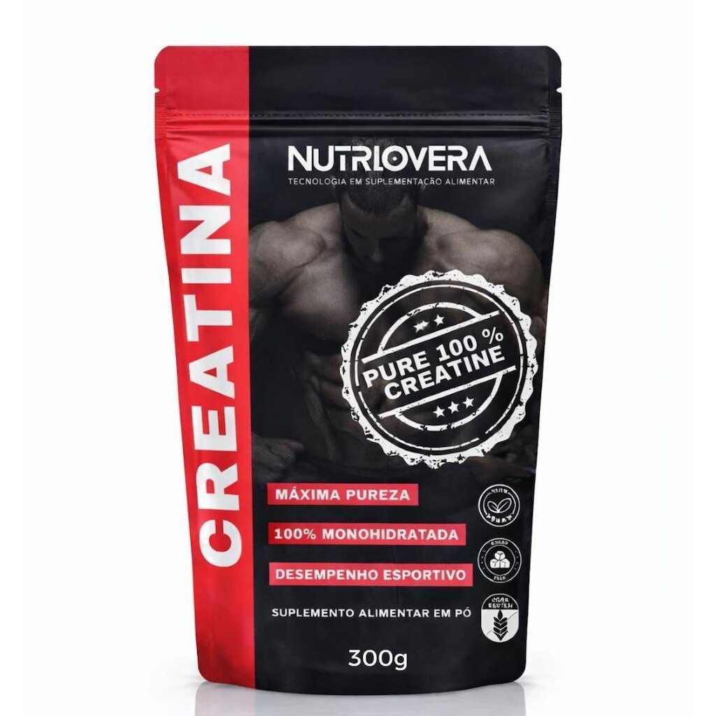 Creatina Monohidratada 300g Nutriovera