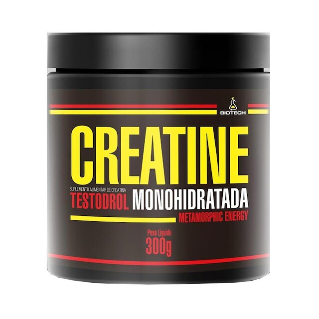 Creatina Monohidratada 300g Testodrol - Biotech é ruim? Creatina Monohidratada 300g Testodrol - Biotech é boa?