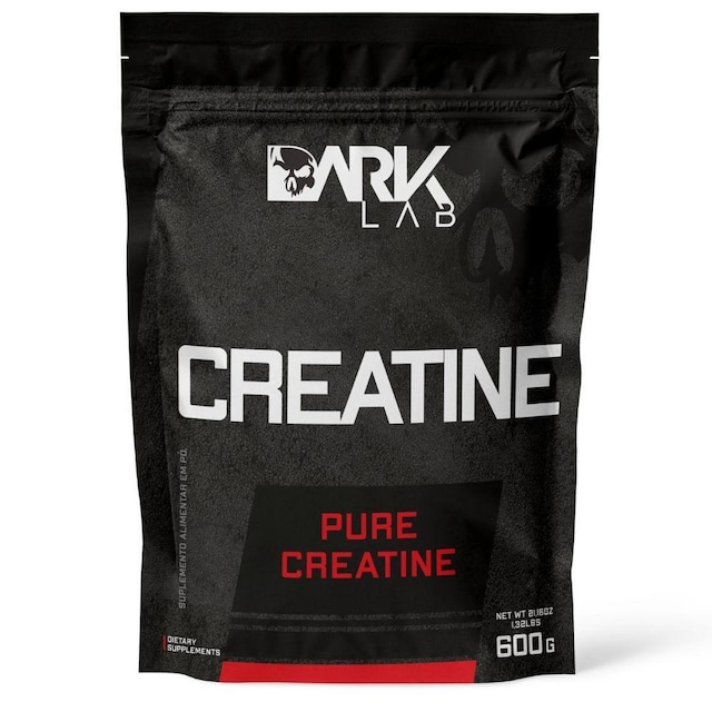 Creatina Monohidratada 600g - 100% Pura Importada Dark Lab