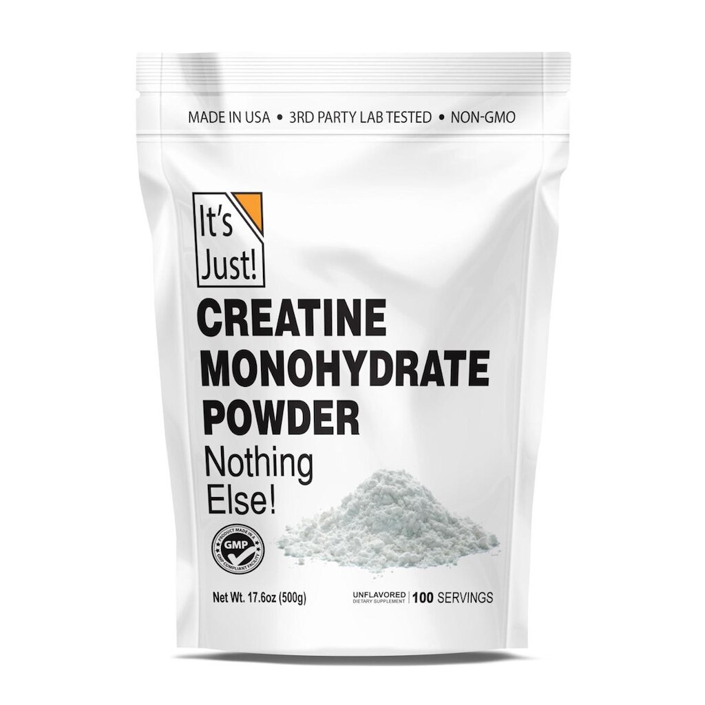 Creatina Monohidratada Em Pó, É Só Isso! 500G/100 Porções