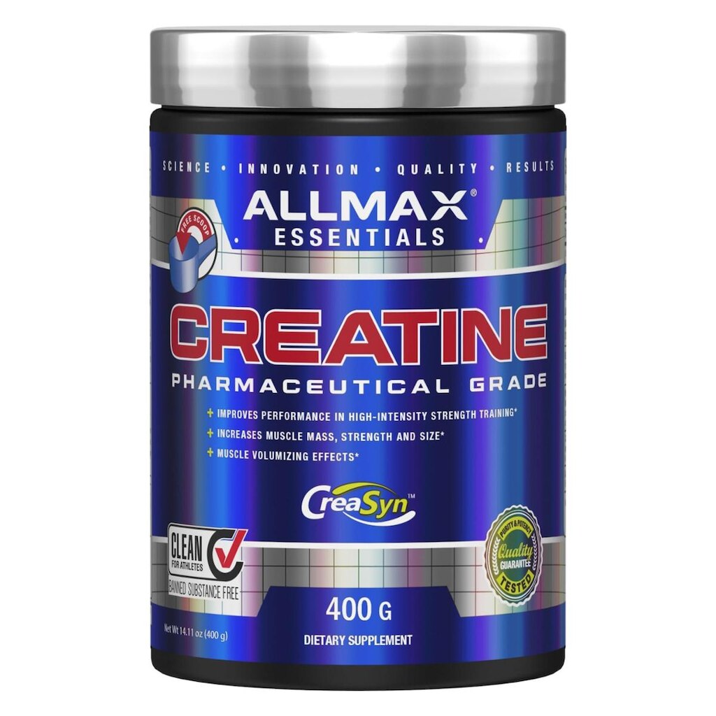 Creatina Monohidratada Em Pó Micronizada 400G - Allmax Nutriti