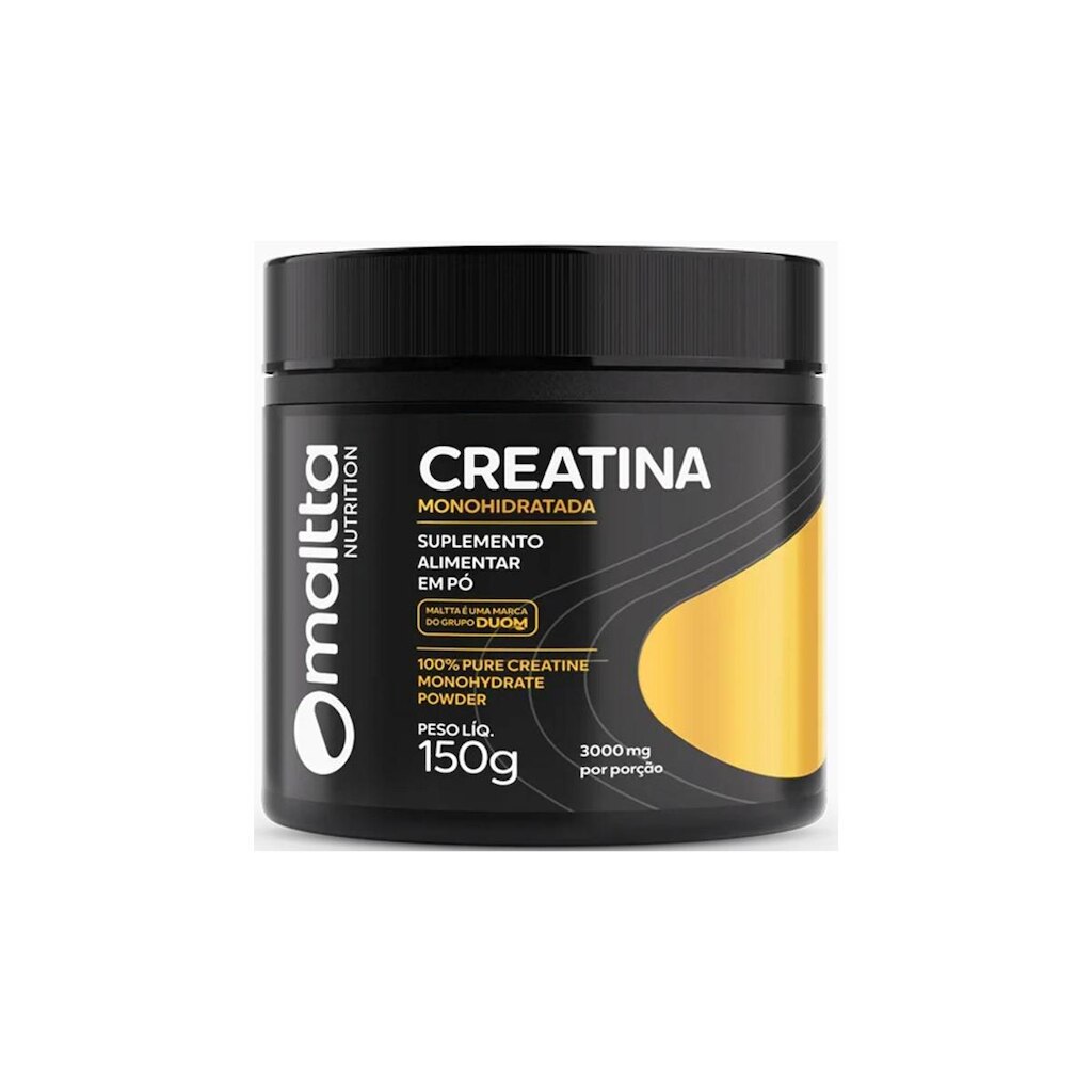 Creatina Monohidratada em pó Sem sabor 150g Maltta