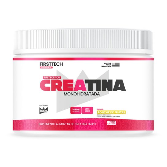 Creatina Monohidratada First Tech Nutrition - 100g é ruim? Creatina Monohidratada First Tech Nutrition - 100g é boa?