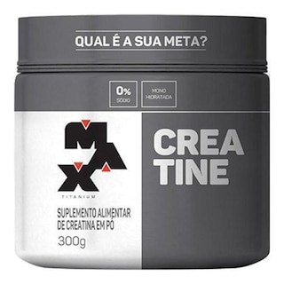 Creatina Monohidratada Max Titanium 300g