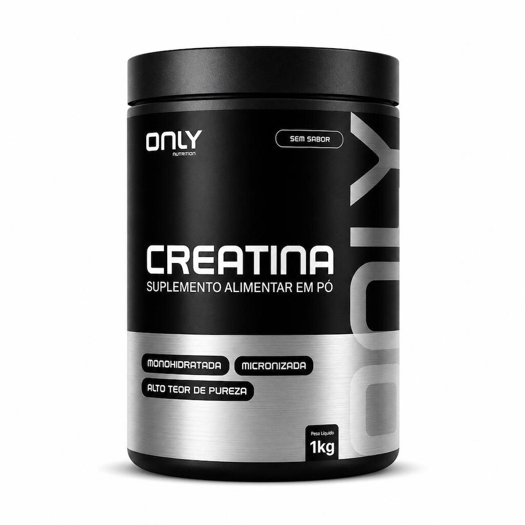 Creatina Monohidratada Micronizada Pote 300g  - Only Nutrition