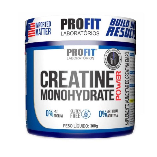 Creatina Monohidratada Power Pote 300g - Profit é ruim? Creatina Monohidratada Power Pote 300g - Profit é boa?