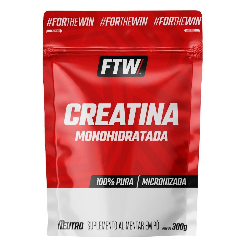 Creatina Monohidratada Refil 300g FTW