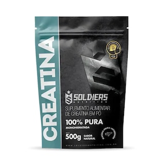 Creatina Monohidratada Soldiers Nutrition 500g