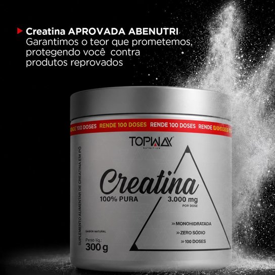 Creatina Monohidratada Topway 300g