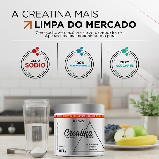 Creatina Monohidratada Topway 300g