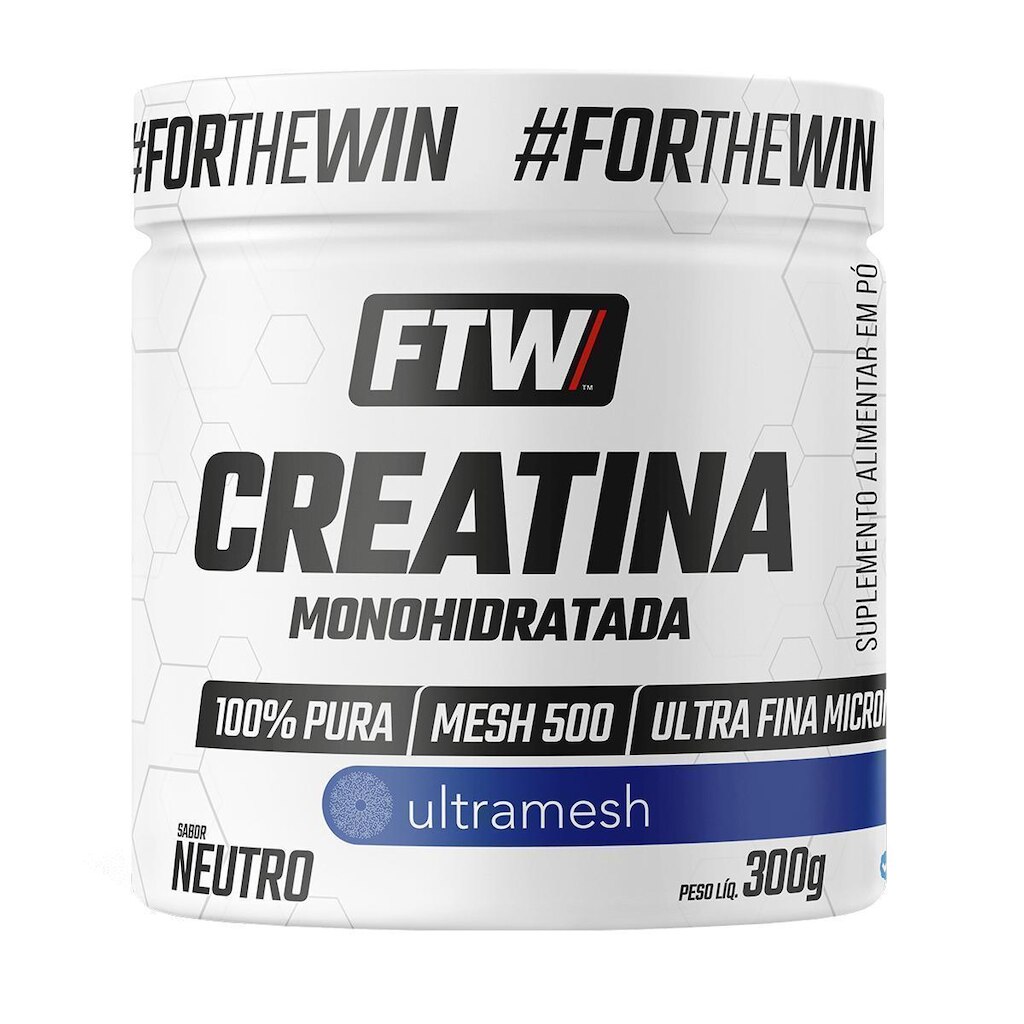 Creatina Monohidratada Ultramesh Pote 300g FTW