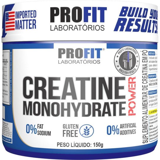 Creatina Monohydrate Power - Pote 150g - Profit Original é ruim? Creatina Monohydrate Power - Pote 150g - Profit Original é boa?