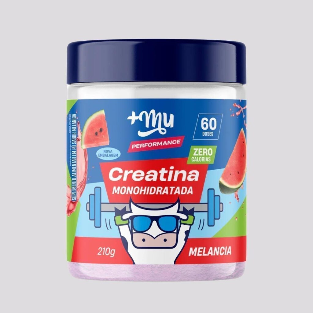 Creatina +Mu Monohidratada 100% Pura 210g