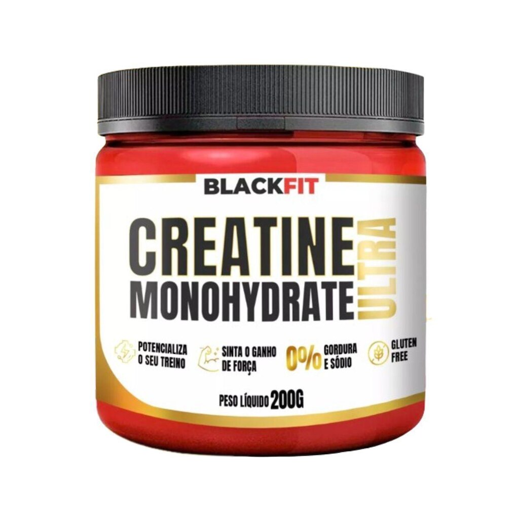 Creatina Pura 200g - Black Fit
