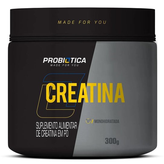 Creatina Pura 300g - Probiótica - Monohidratada Menor preço em Creatina Pura 300g - Probiótica - Monohidratada
