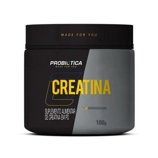 CREATINA PURA PROBIÓTICA POTE 100G Menor preço em CREATINA PURA PROBIÓTICA POTE 100G