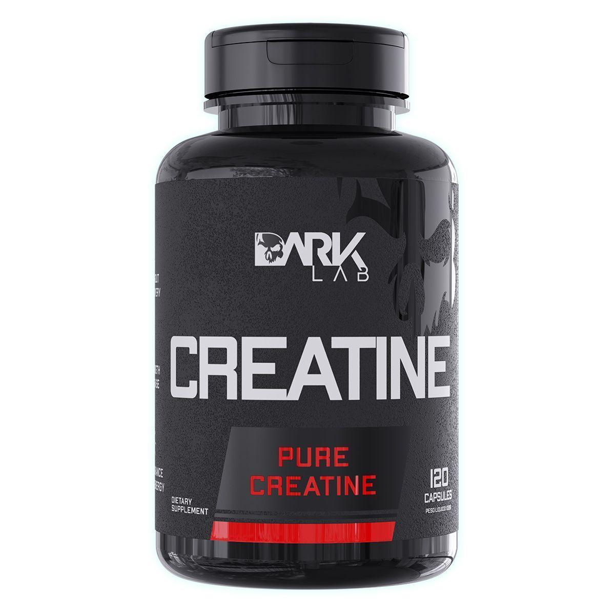 Creatina Pure Monohidrata 120 Capsulas Dark Lab Menor preço em Creatina Pure Monohidrata 120 Capsulas Dark Lab