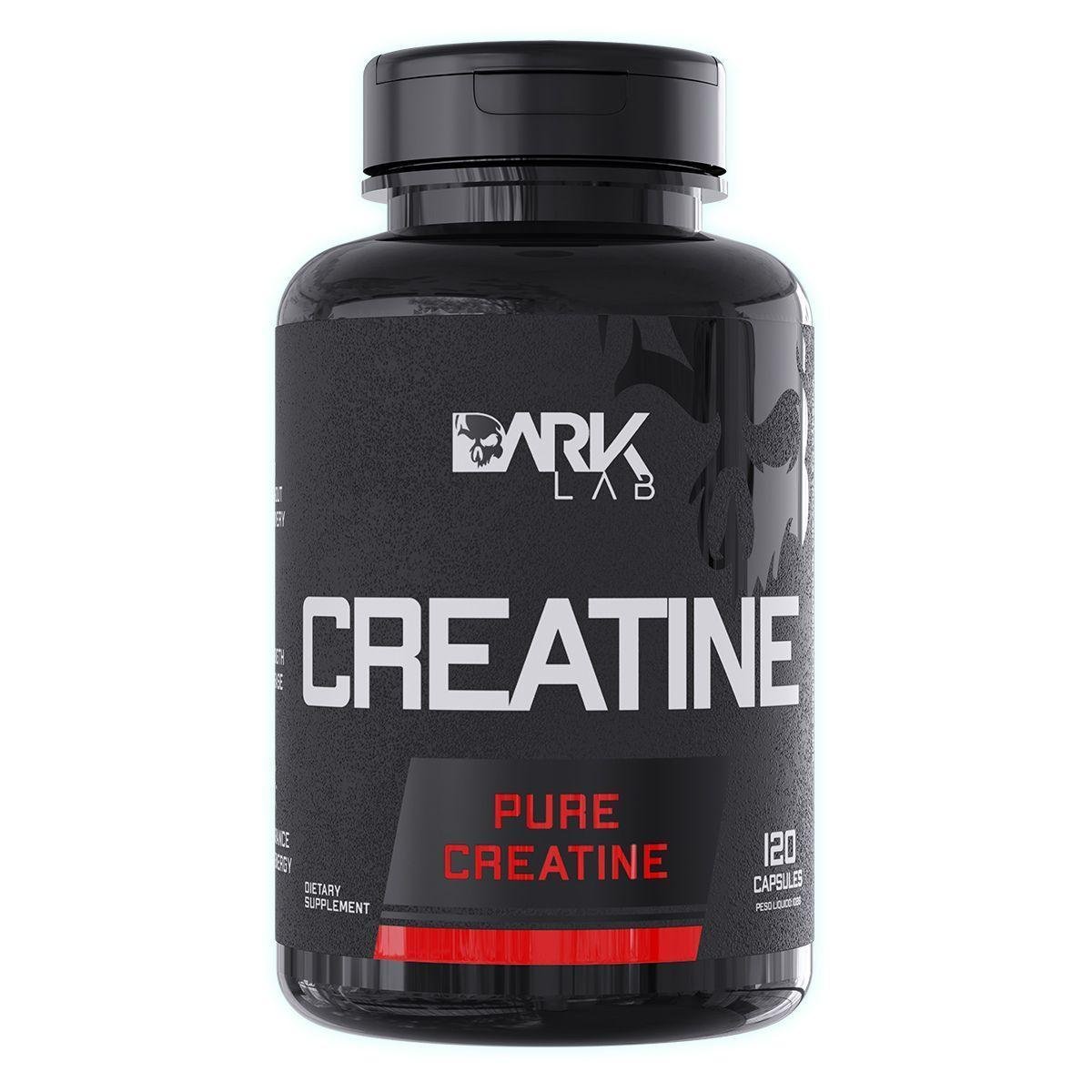 Creatina Pure Monohidrata 120 Capsulas Dark Lab Menor preço em Creatina Pure Monohidrata 120 Capsulas Dark Lab