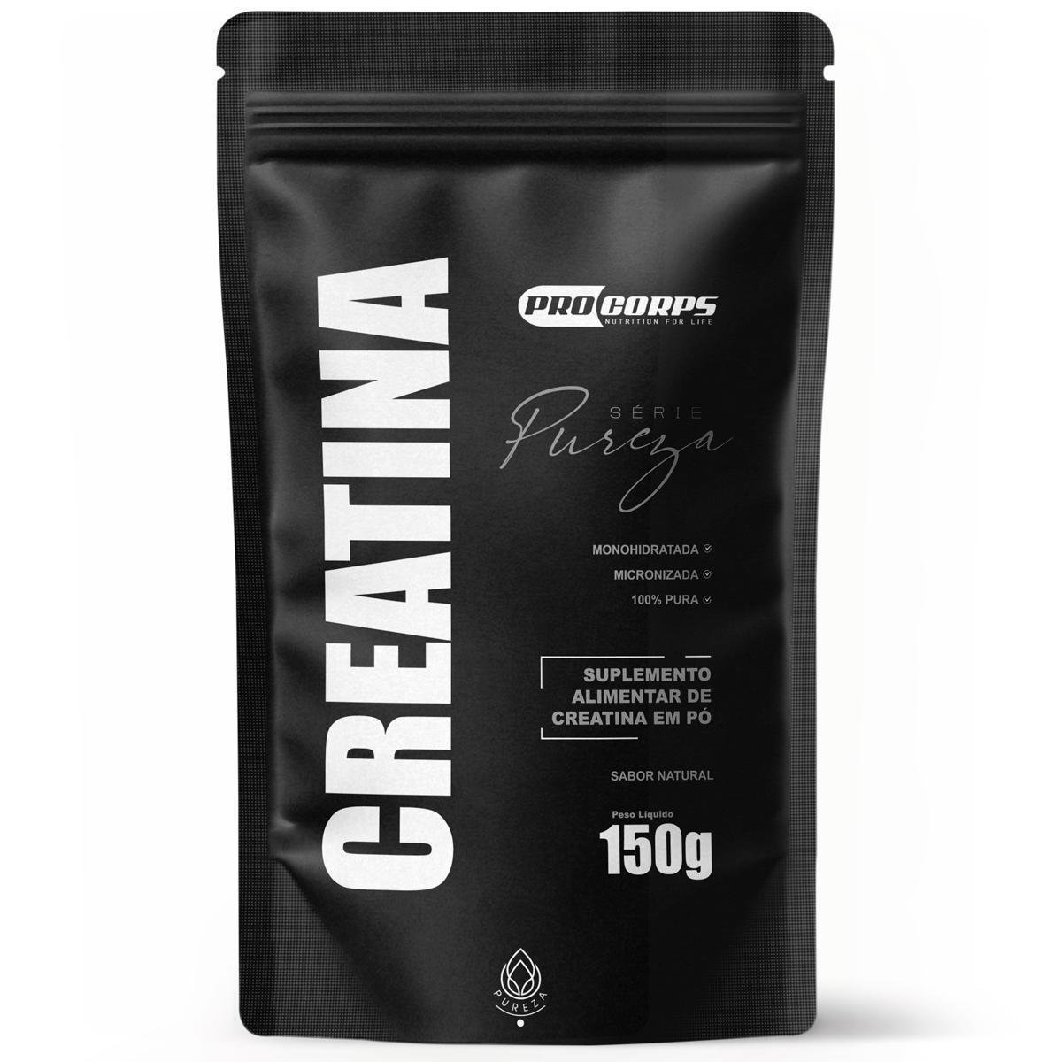 Creatina Pureza Monohidratada 150g Refil | Pro Corps