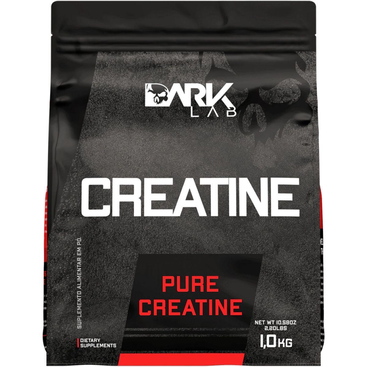 Creatina Refil 1kg 100% Pura Monohidratada Dark Lab Menor preço em Creatina Refil 1kg 100% Pura Monohidratada Dark Lab