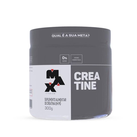 Creatina Titanium Pote 300g - Max Titanium - Creatine Pura Menor preço em Creatina Titanium Pote 300g - Max Titanium - Creatine Pura