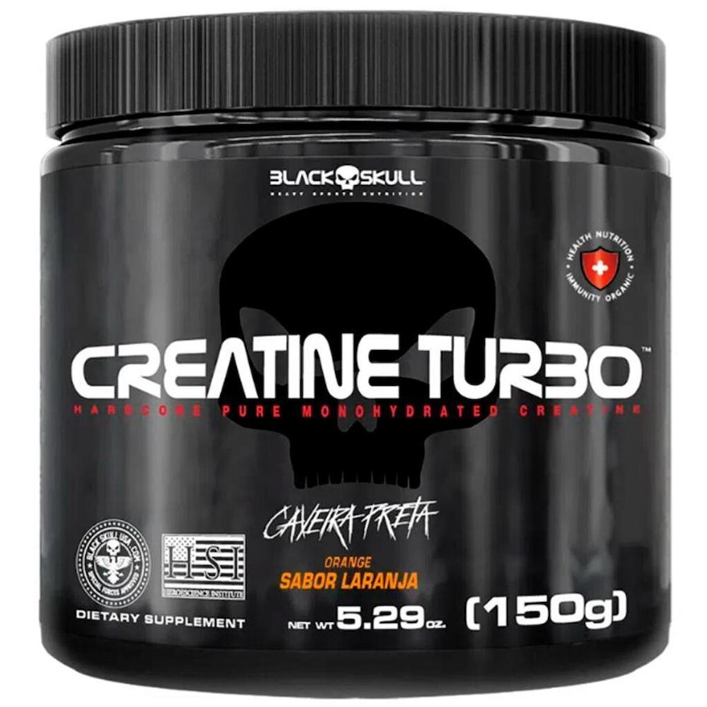 Creatina Turbo 150g - Black Skull