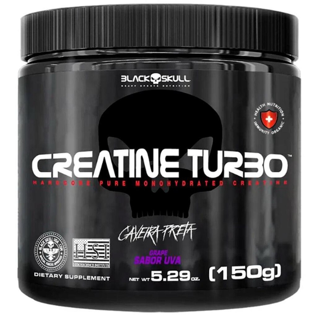 Creatina Turbo 150g - Black Skull