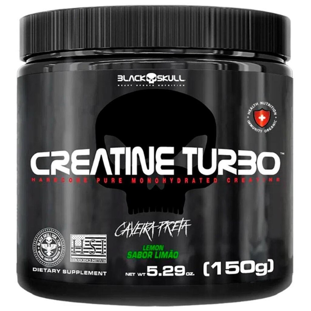 Creatina Turbo 150g - Black Skull