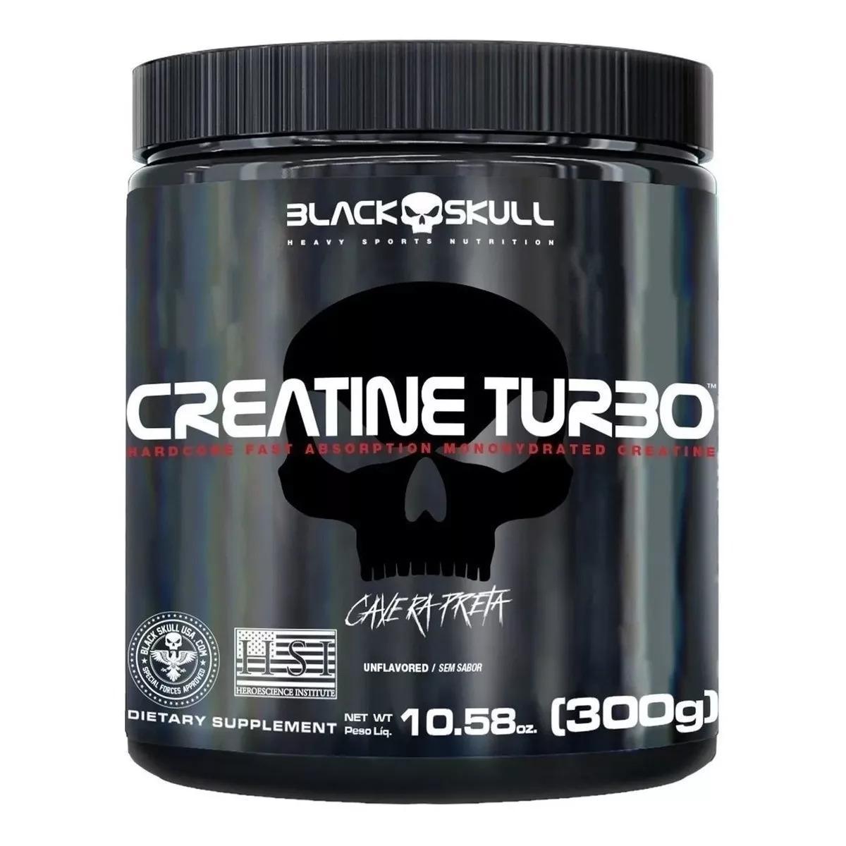 Creatina Turbo 300g Black Skull é ruim? Creatina Turbo 300g Black Skull é boa?