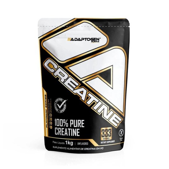 Creatine Platinum Series 100% Pure 1kg Pouch - Adaptogen Menor preço em Creatine Platinum Series 100% Pure 1kg Pouch - Adaptogen