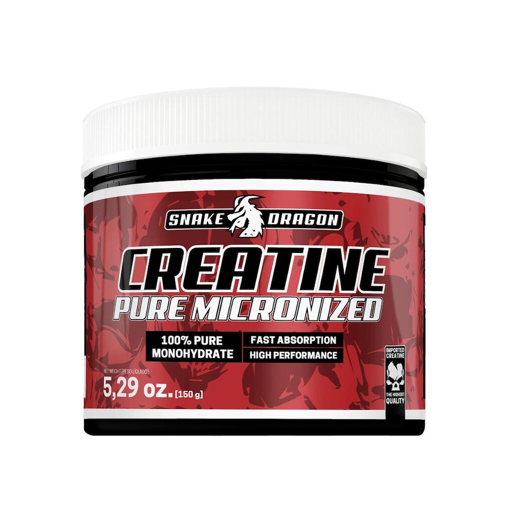 Creatine Pure Micronized Snake Dragon 150g
