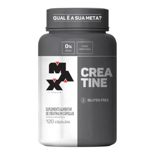 Creatine Titanium 120 Cáps - Max Titanium Menor preço em Creatine Titanium 120 Cáps - Max Titanium