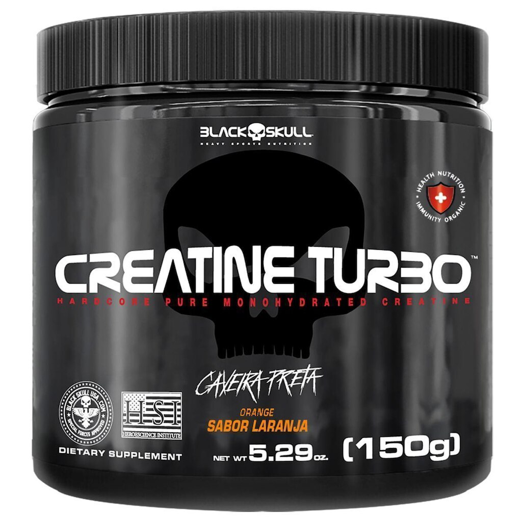 CREATINE TURBO - 150G - BLACK SKULL