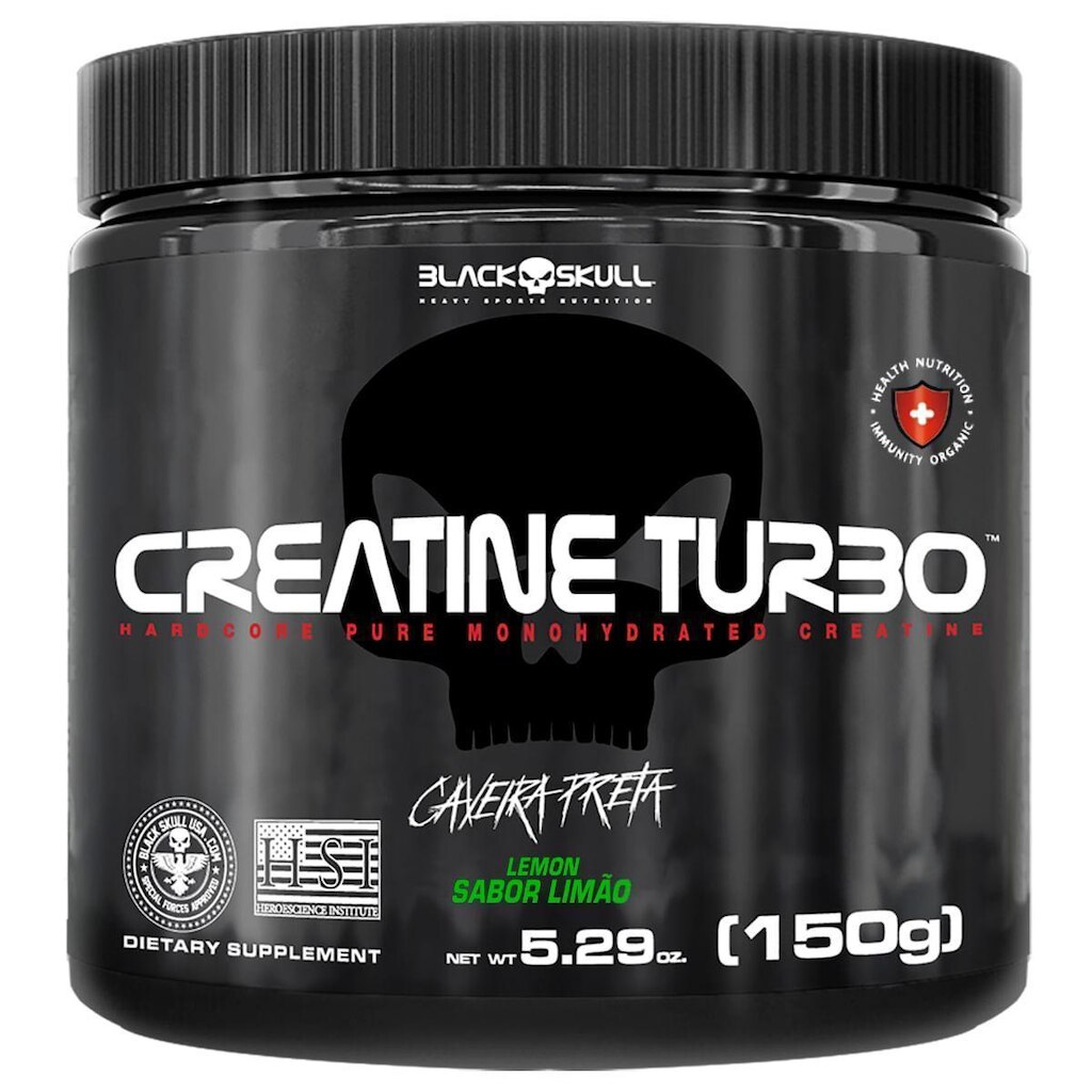 CREATINE TURBO - 150G - BLACK SKULL