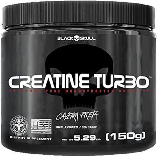 CREATINE TURBO - 150G - BLACKSKULL é ruim? CREATINE TURBO - 150G - BLACKSKULL é boa?