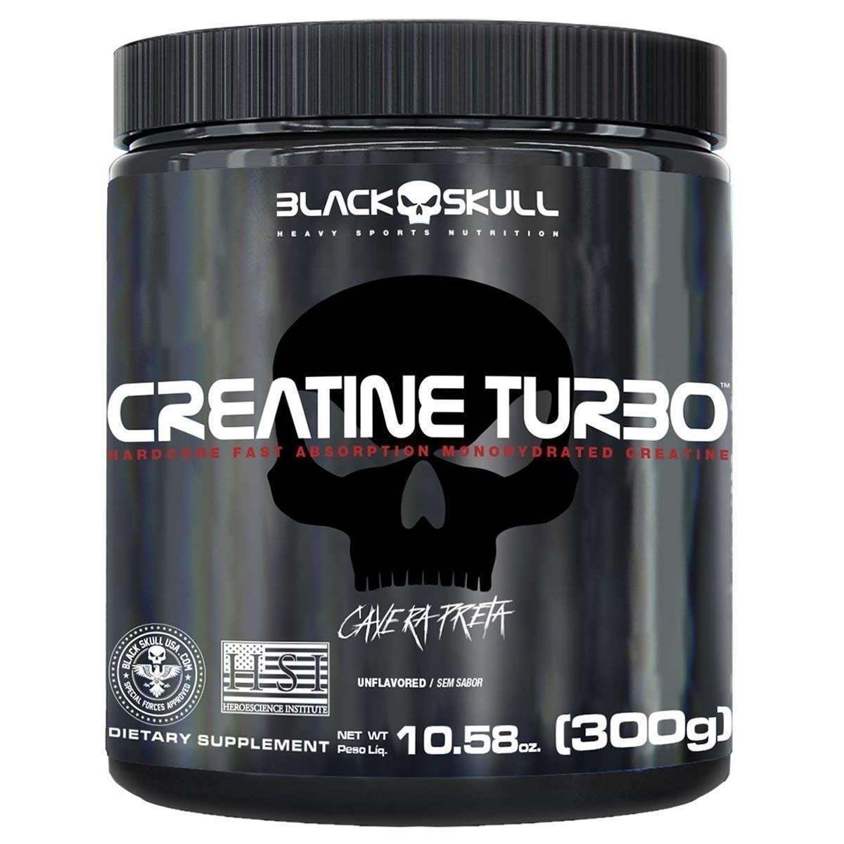 CREATINE TURBO 300 G - BLACK SKULL é ruim? CREATINE TURBO 300 G - BLACK SKULL é boa?