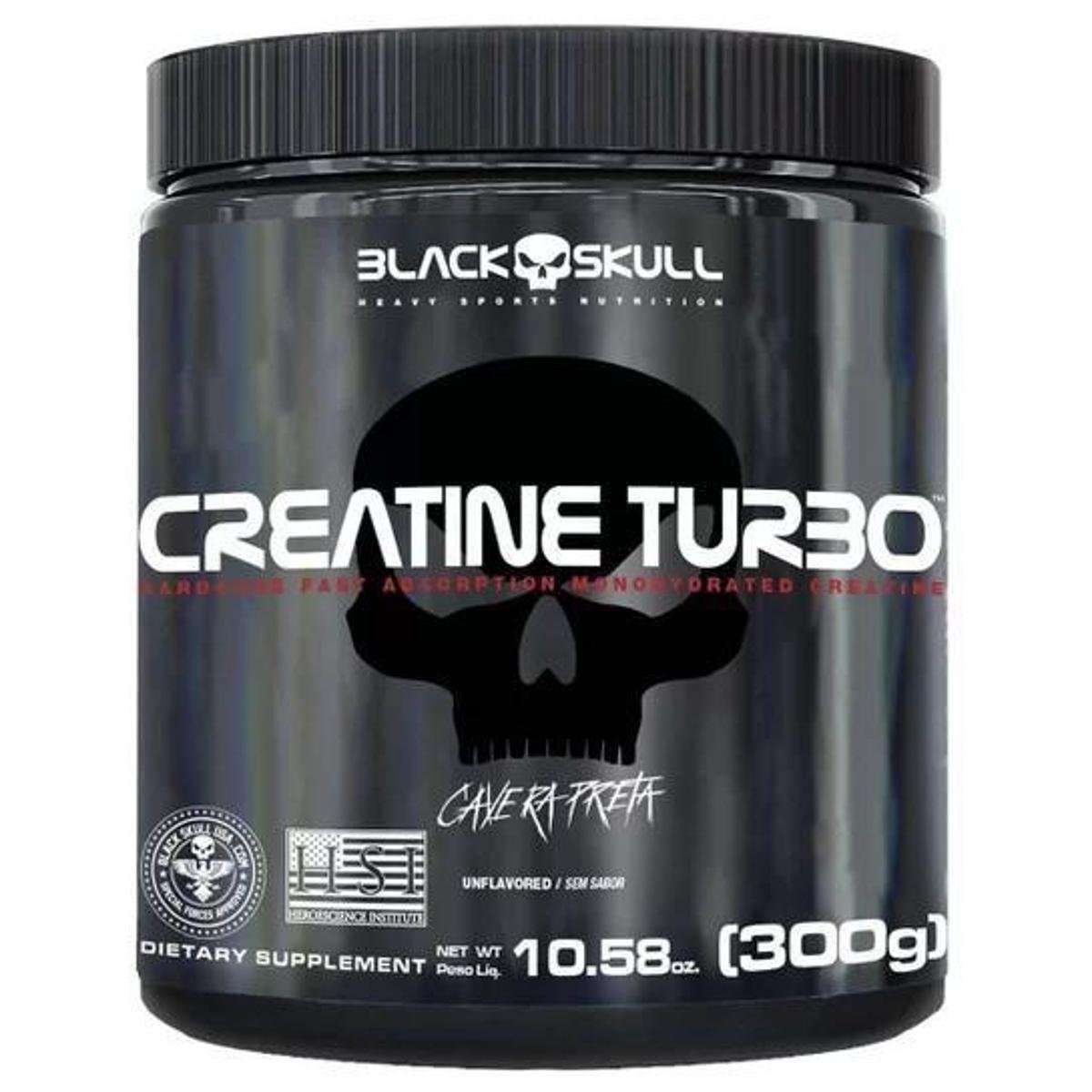 Creatine Turbo 300g Black Skull é ruim? Creatine Turbo 300g Black Skull é boa?