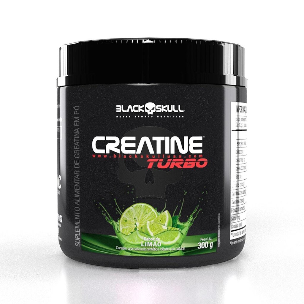 CREATINE TURBO - 300G - BLACK SKULL