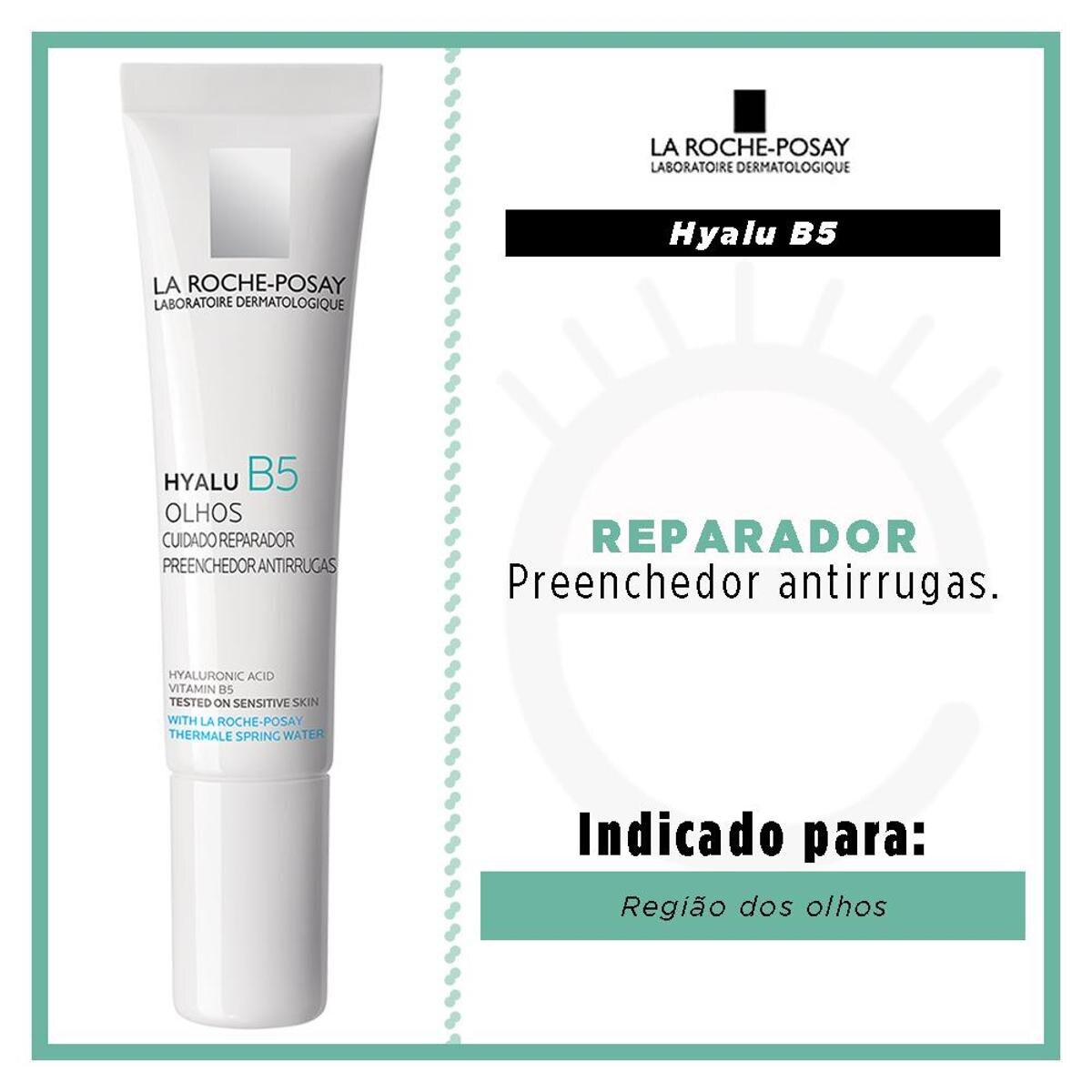 Creme Anti-Idade La Roche-Posay - Hyalu B5 Olhos 15ml - Incolor | Netshoes