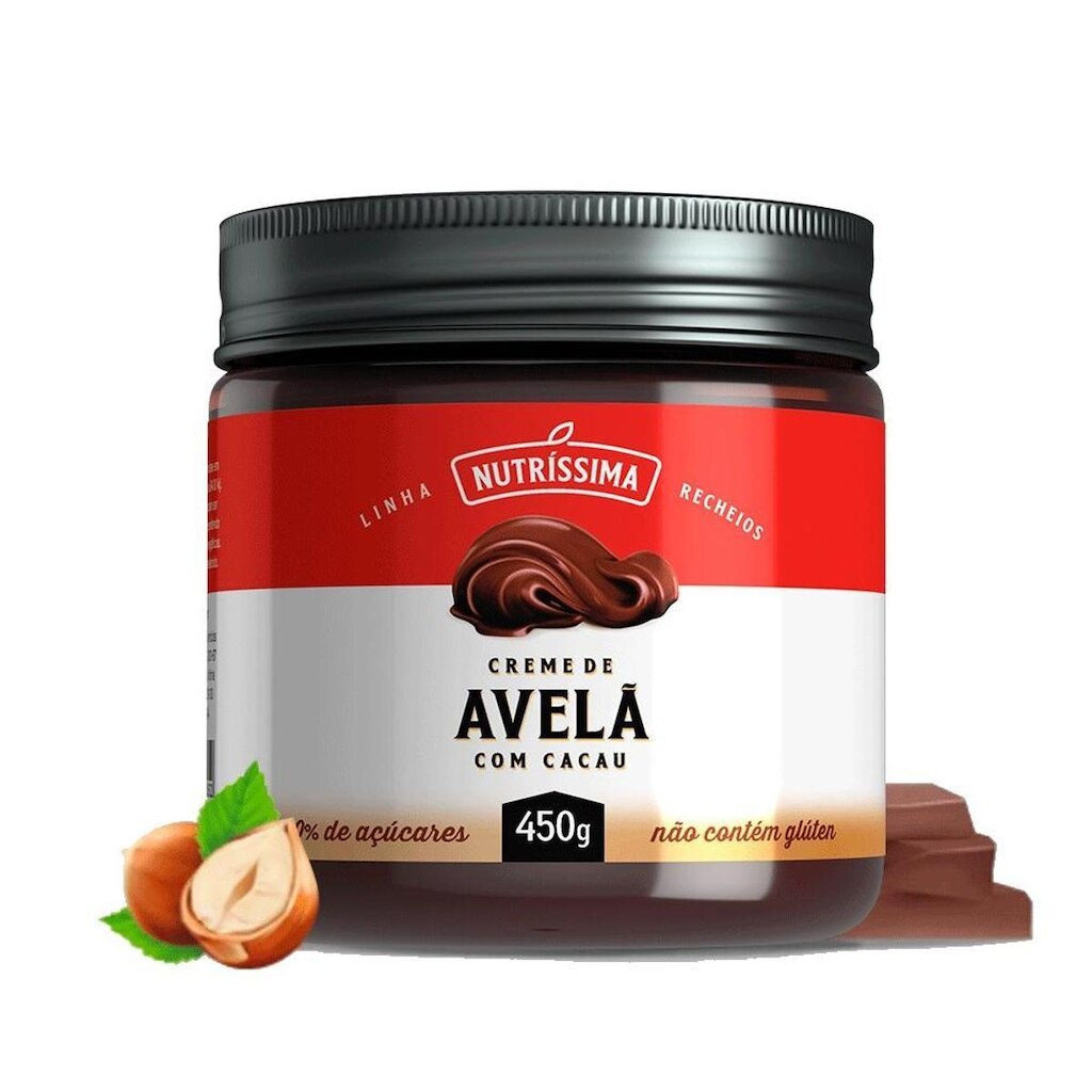 Creme de Avelã com Cacau - Nutríssima 450g