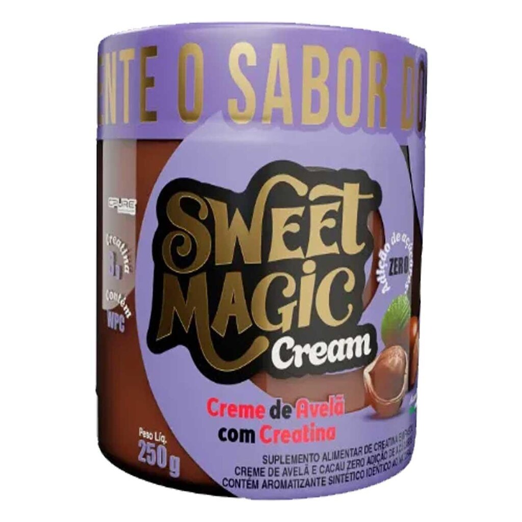 Creme de Avelã Sweet Magic Cream Sabor Avelã 250g Canibal
