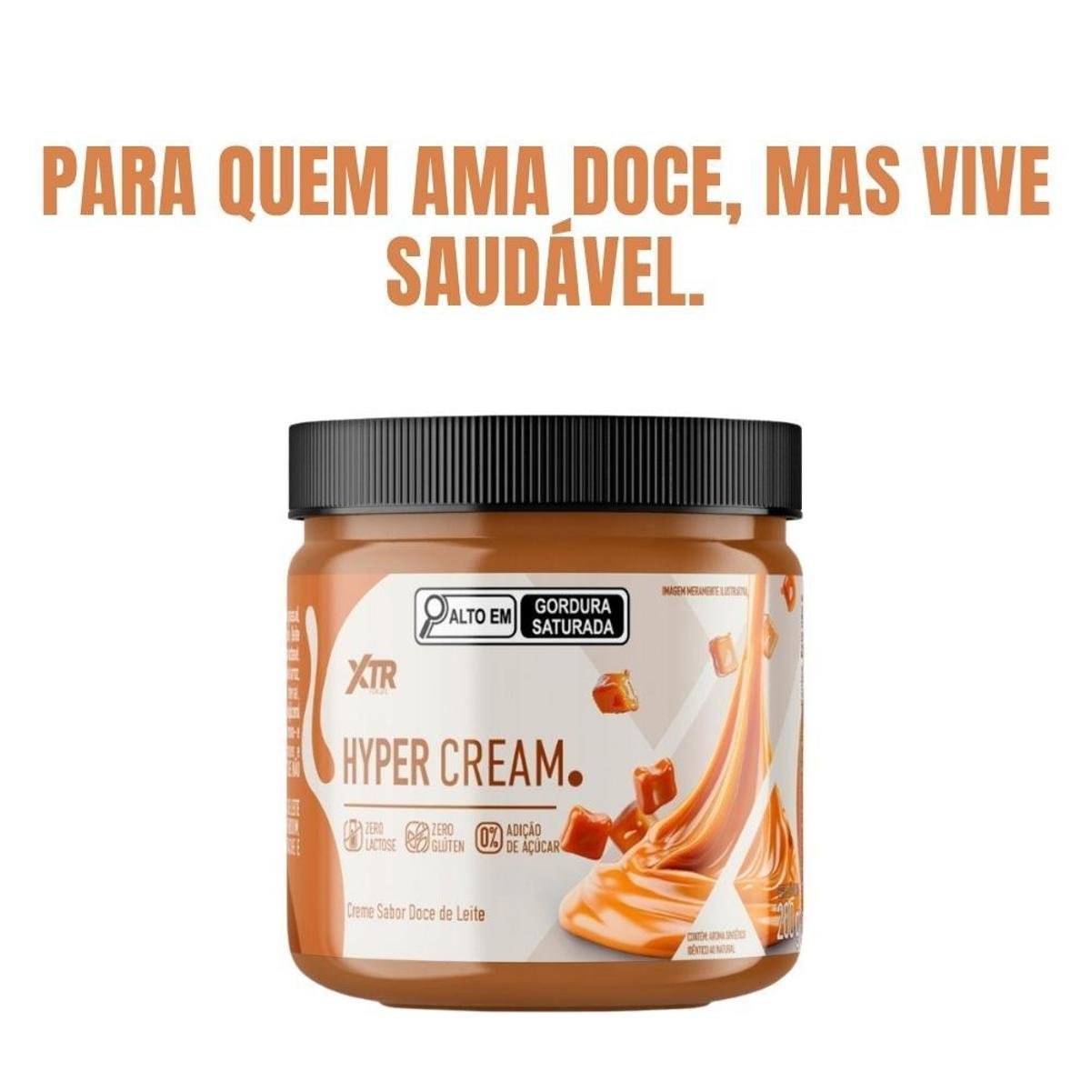 Creme De Avelã Xtr Zero Açúcar Glúten E Lactose 200g - undefined