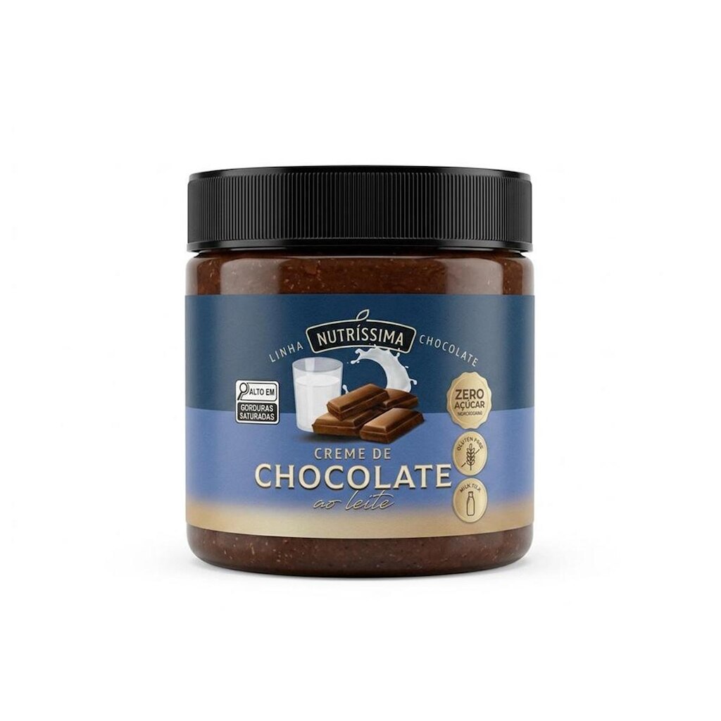 Creme de Chocolate ao Leite - Nutrissima 450g