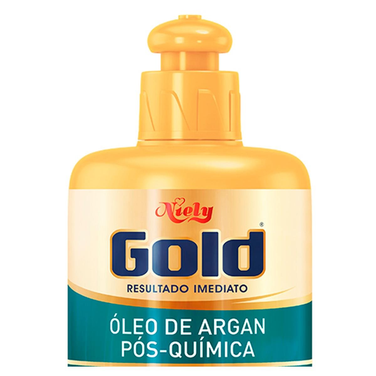 Creme de Pentear Niely Gold Óleo de Argan Pós Química 280g Incolor