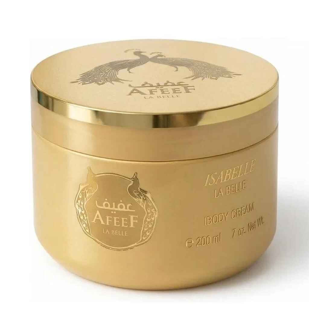 Creme Hidratante Afeef Body Cream Isabelle La Belle 200ml